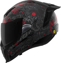 Load image into Gallery viewer, ICON HELMET ULTRAFLITE MISANTHROPE BK