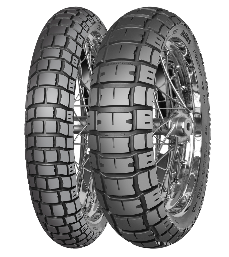 MITAS Enduro Trail-ADV Tire - ETRADV 120/70ZR19 60W TL M+S