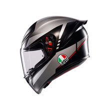 تحميل الصورة في معرض الصور AGV K1 S DOT(E2206) - LAP MATT BLACK/GREY/RED 