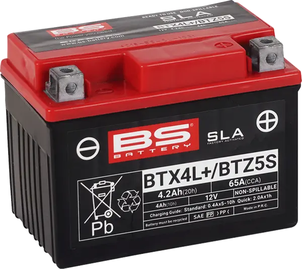 BS BATTERY BS BTX4L/BTZ5S SLA