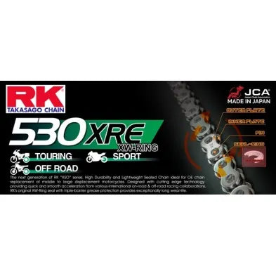 RK 530XRE DRIVE CHAIN 150 LINK