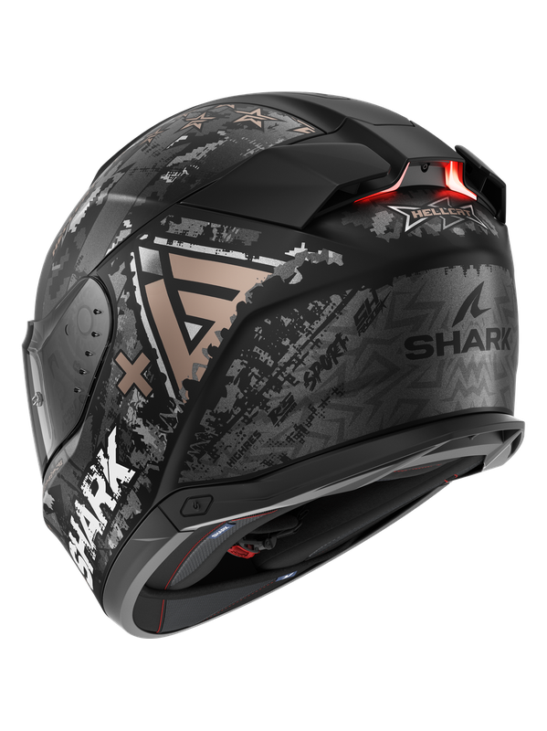 SHARK SKWAL i3 HELLCAT MAT BLACK CHROM