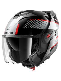 SHARK OXO SIKTER BLACK CHROM RED