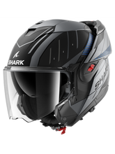 تحميل الصورة في معرض الصور SHARK OXO RYDGER BLACK GREY BLUE MAT 