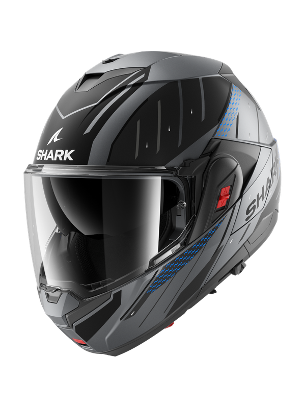 SHARK OXO RYDGER BLACK GREY BLUE MAT