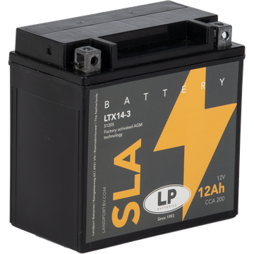 LP BATTERIES LTX14-3 SLA BATTERY