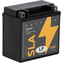 تحميل الصورة في معرض الصور LP BATTERIES LTX14-3 SLA BATTERY 
