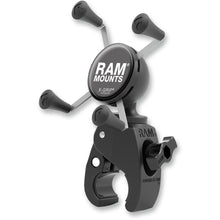 تحميل الصورة في معرض الصور RAM HANDLEBAR RAIL MOUNT FOR LARGE DEVICES PLASTIC BLACK - Alhawee Motors 