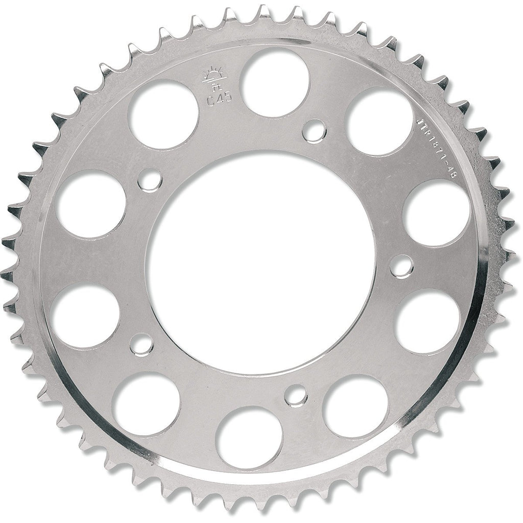 JTR1489.41ZBK REAR REPLACEMENT SPROCKET 41 TEETH 525 PITCH NATURAL C49 HIGH CARBON STEEL - Alhawee Motors