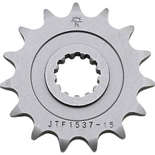 تحميل الصورة في معرض الصور JTF1537.15 FRONT REPLACEMENT SPROCKET 15 TEETH 525 PITCH NATURAL STEEL - Alhawee Motors 