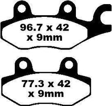 Load image into Gallery viewer, EBC - BRAKE PAD ORGANIC FA197