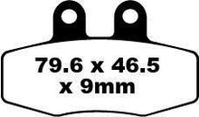 تحميل الصورة في معرض الصور EBC - BRAKE PAD SINT FA132R 