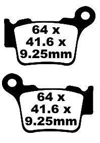 EBC - BRAKE PADS EBC FA368R