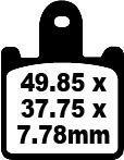تحميل الصورة في معرض الصور BRAKE PAD FA-HH SERIES SINTERED METAL - Alhawee Motors 