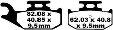 تحميل الصورة في معرض الصور EBC - BRAKE PAD EBC FA428R 