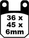 تحميل الصورة في معرض الصور EBC - BRAKE PAD EBC FA115HH 