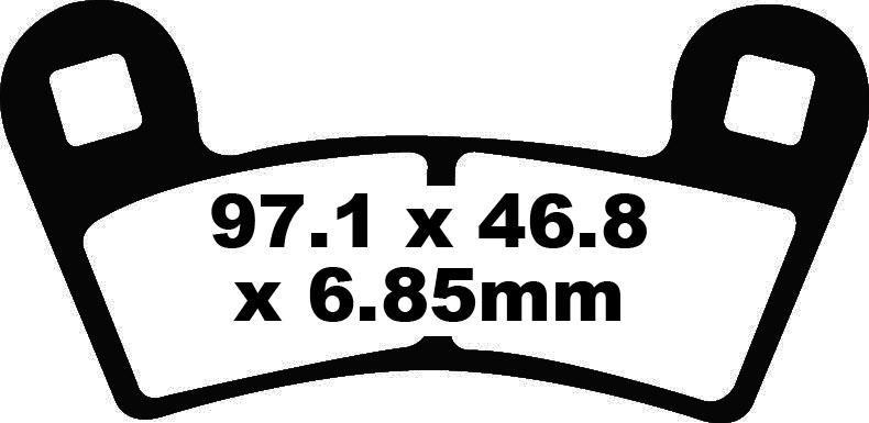 EBC - BRAKE PAD EBC FA456R