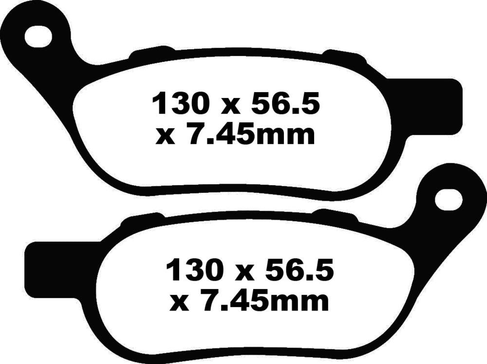 EBC - BRAKE PAD EBC FA458HH