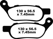 تحميل الصورة في معرض الصور EBC - BRAKE PAD EBC FA458HH 