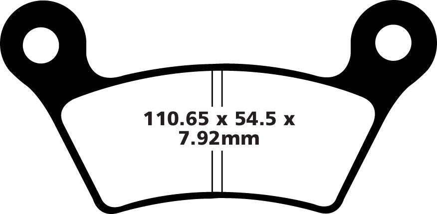 EBC - BRAKE PAD EBC ST FA473