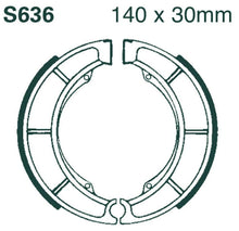 Load image into Gallery viewer, EBC - BRAKE SHOE EBC 636G