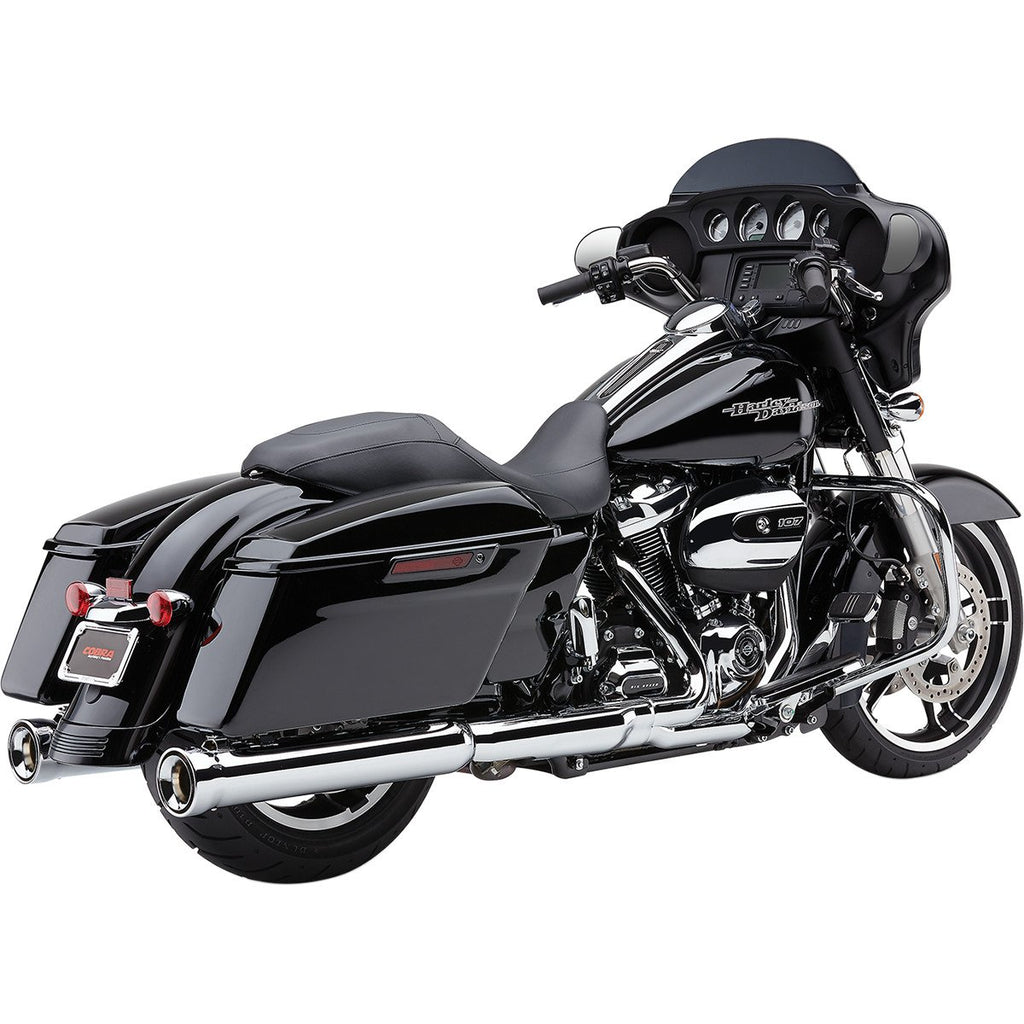 MUFFLERS 4-1/2" ROUND SLIP-ON NEIGHBOR HATER CHROME - Alhawee Motors