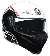 تحميل الصورة في معرض الصور AGV COMPACT ST E2205 MULTI - VERMONT WHITE/BLACK/RED 