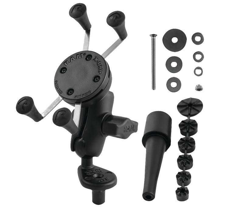 RAM MOUNTS STEM MOUNT WITH X-GRIP CRADLE - Alhawee Motors