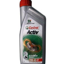 تحميل الصورة في معرض الصور CASTROL ACT>evo 4T 20W-40 MANERIAL - Alhawee Motors 
