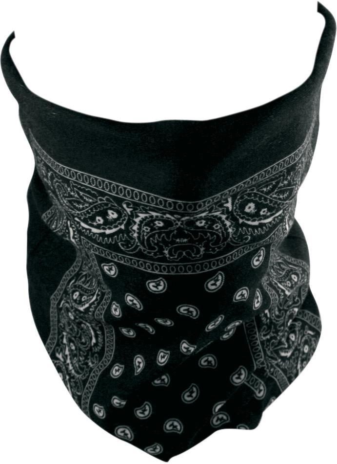 ZAN HEADGEAR - MOTLEY TUBE BLACK PAISLEY