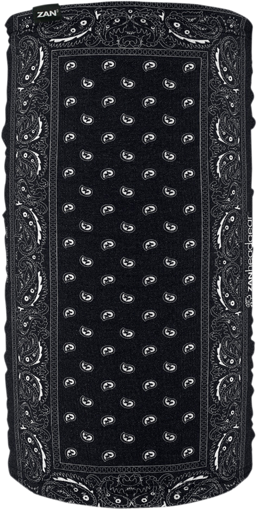 ZAN HEADGEAR MOTLEY TB LINED BLK PSLY