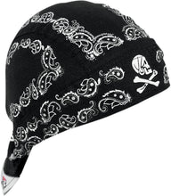 Load image into Gallery viewer, ZAN HEADGEAR - FLYDANNA BLACK PAISLEY