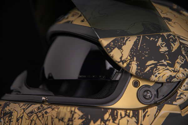 ICON HELMET AIRFORM GUARDIAN GOLD
