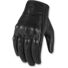 تحميل الصورة في معرض الصور ICON GLOVE PURSUIT CE BLACK - Alhawee Motors 