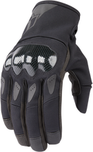 تحميل الصورة في معرض الصور ICON GLOVE STORMHAWK CE BLACK 