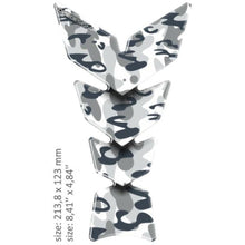Load image into Gallery viewer, PRINT (PE) UNIVERSAL TANK PAD - MATT BLACK/GRAY/WHITE - CAMOUFLAGE ARCTIC DESIGN - Alhawee Motors