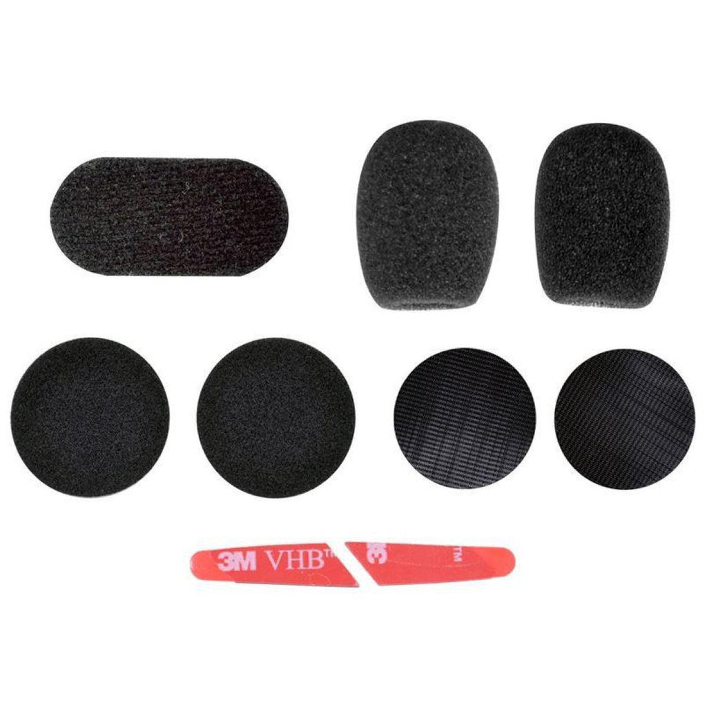SENA 3S SUPPLIES KIT SPONGES/PADS BLACK - Alhawee Motors