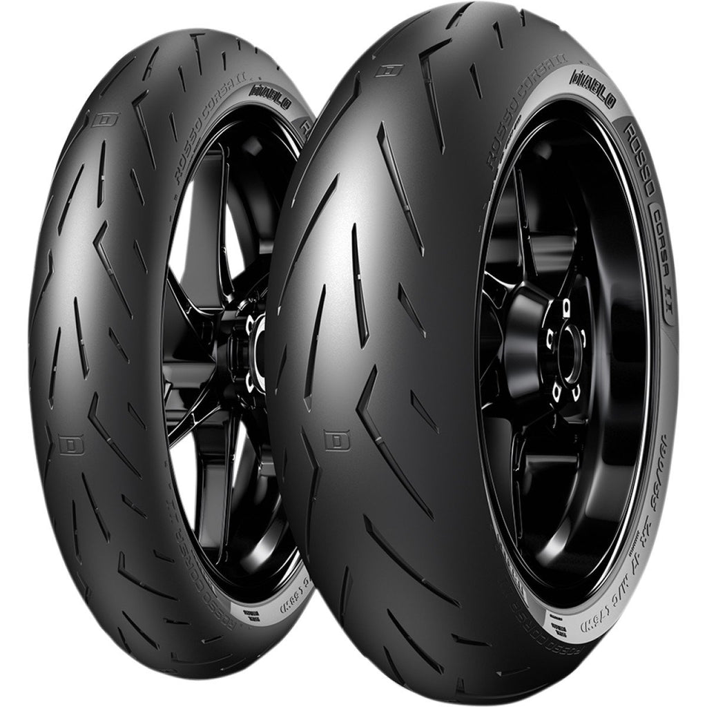 TIRE DIABLO ROSSO CORSA II REAR 180/55 ZR 17 (73W)T - Alhawee Motors
