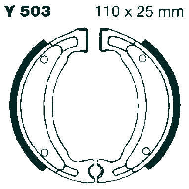 EBC - EBC BRAKE SHOE