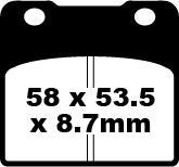 EBC - EBC DISC PAD SET