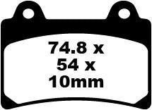 Load image into Gallery viewer, EBC - EBC DISC PAD SET