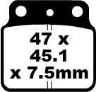 تحميل الصورة في معرض الصور EBC - EBC DISC PAD SET 