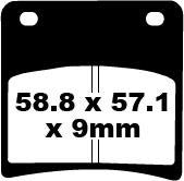 EBC - EBC DISC PAD SET
