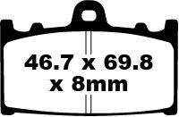 Load image into Gallery viewer, EBC - EBC DISC PAD SET
