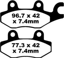 Load image into Gallery viewer, EBC - EBC METALLIC PAD SET