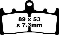 EBC - EBC DISC PAD SET