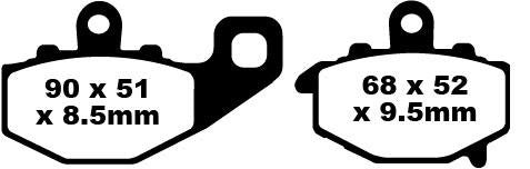 EBC - EBC DOUBLE H PAD SET