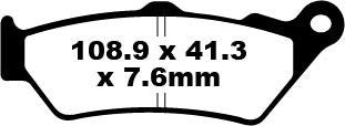 EBC - EBC DISC PAD SET