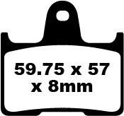 Load image into Gallery viewer, EBC - EBC DISC PAD SET