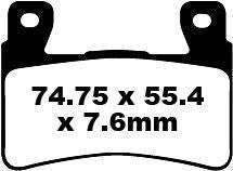Load image into Gallery viewer, EBC - EBC DOUBLE H PAD SET